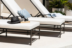 Portofino Sun Lounger Rustic Charm Interiors