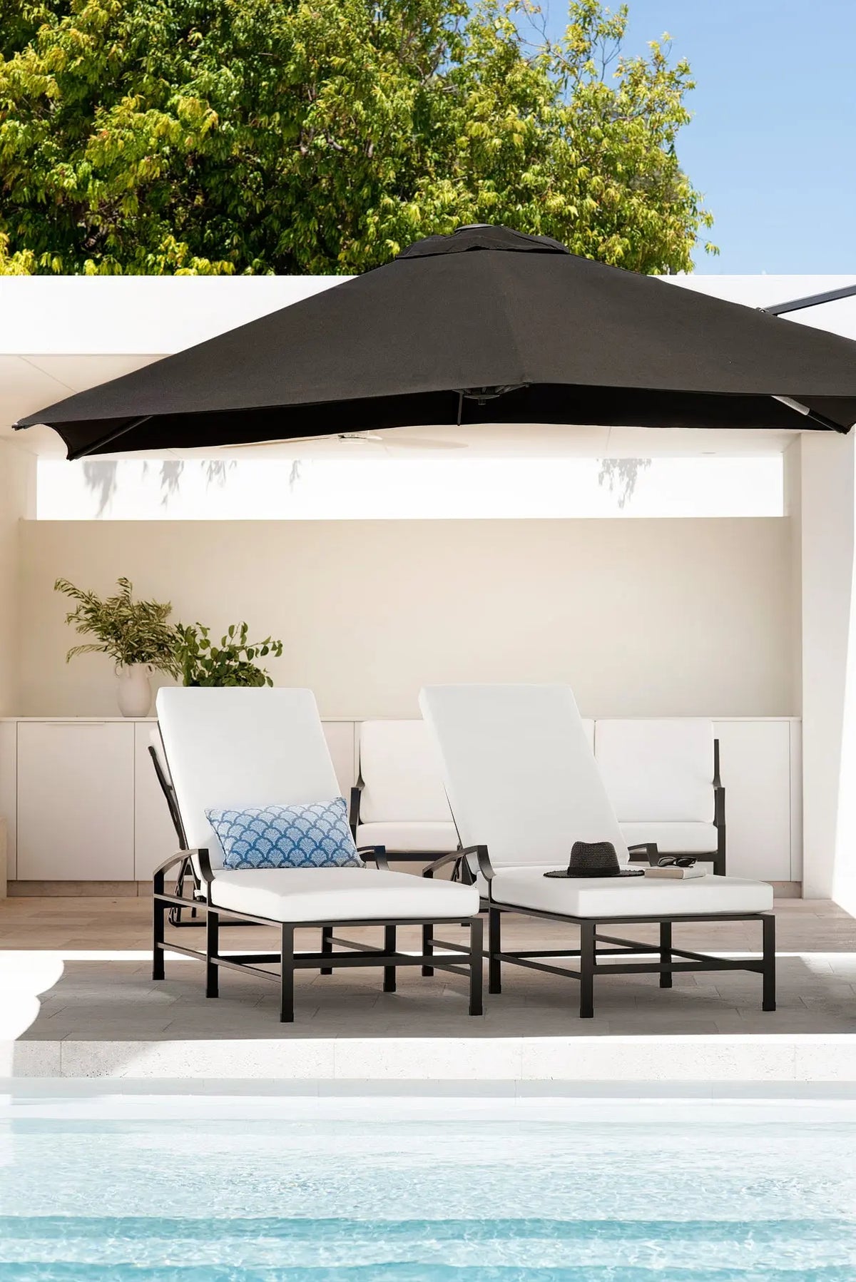 Portofino Sun Lounger Rustic Charm Interiors