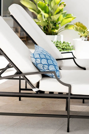 Portofino Sun Lounger Rustic Charm Interiors