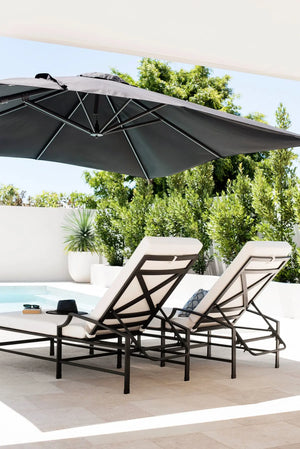 Portofino Sun Lounger Rustic Charm Interiors