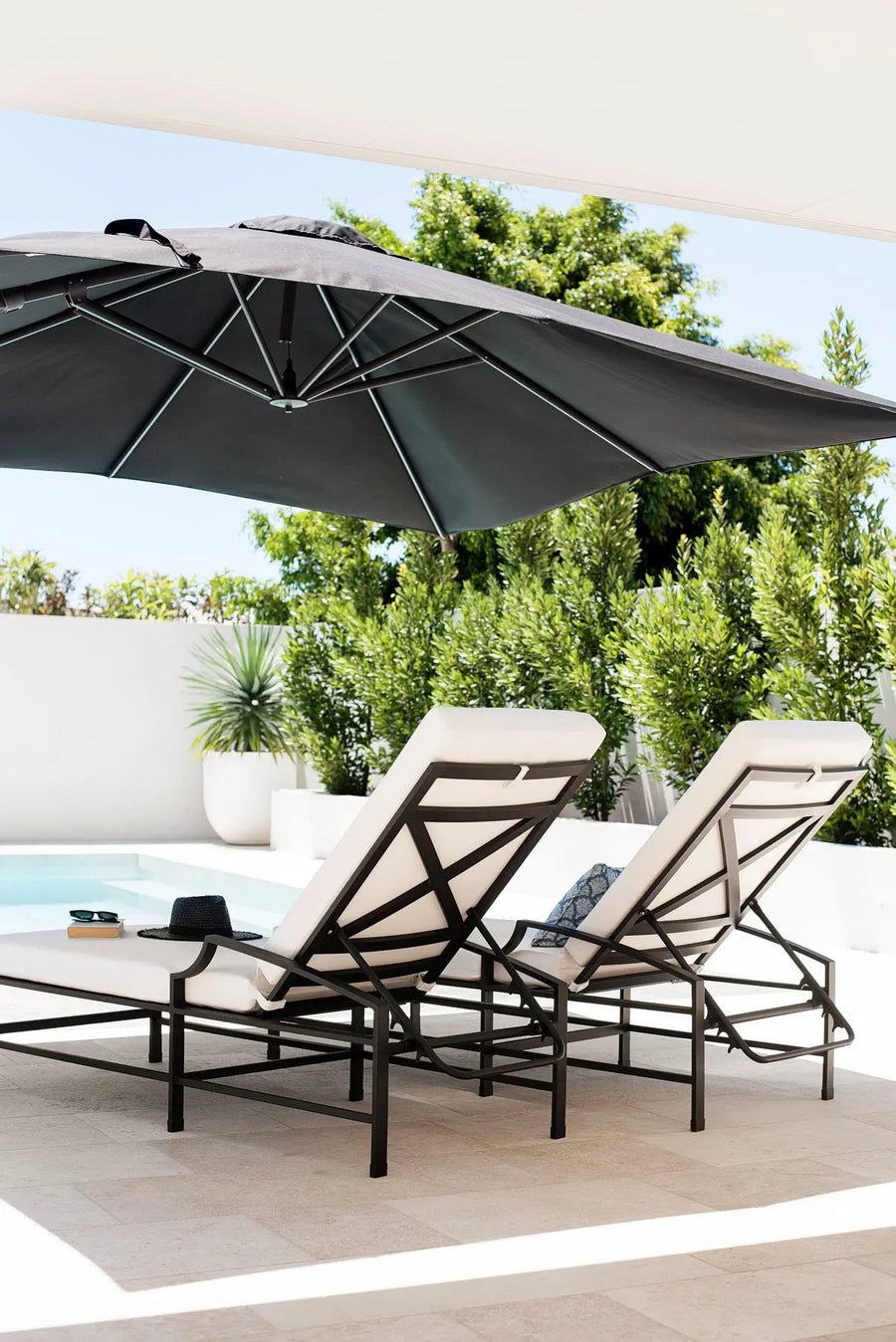 Portofino Sun Lounger Rustic Charm Interiors
