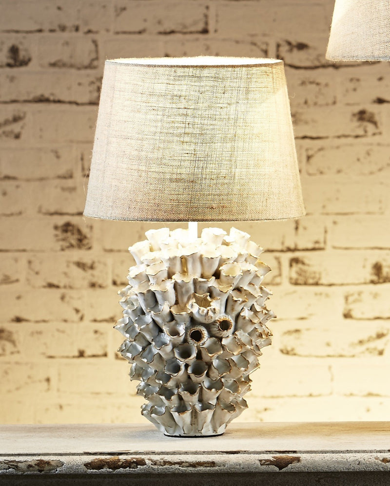 Coral Lamp- White