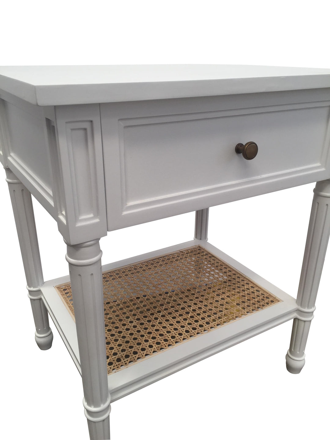Coralie Bedside in White