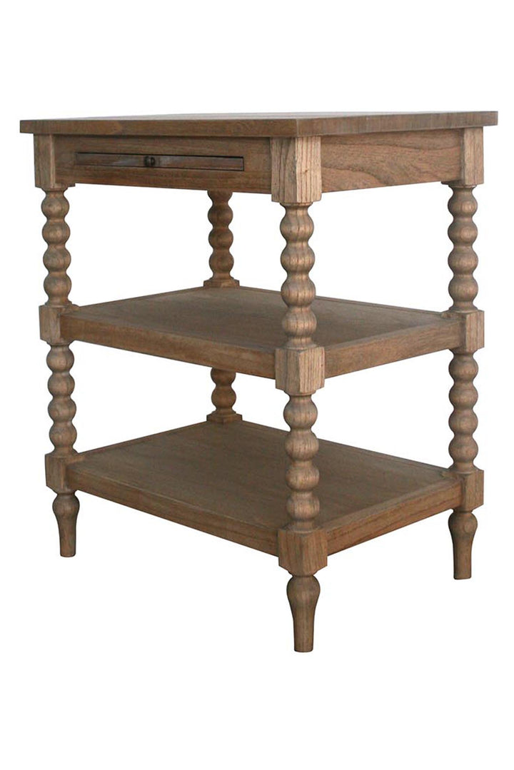 Barley Twist Bedside in Natural