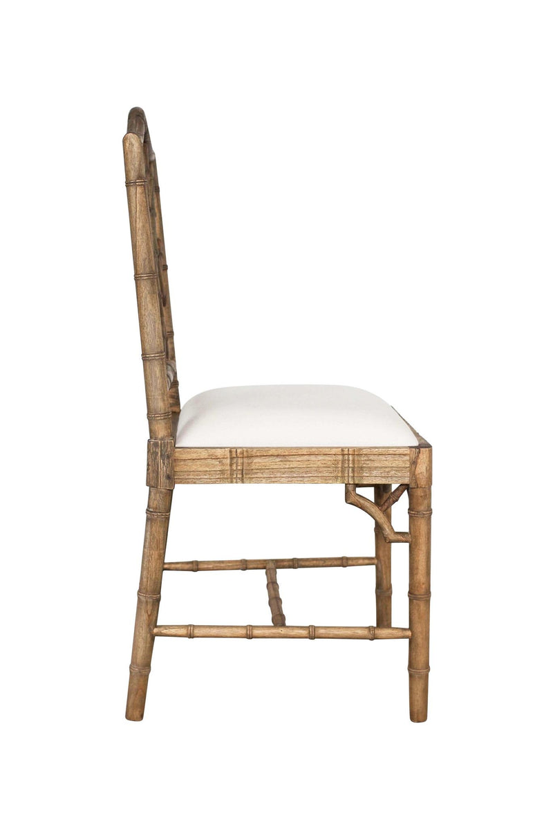 Chippendale Chair in Weathered Oak