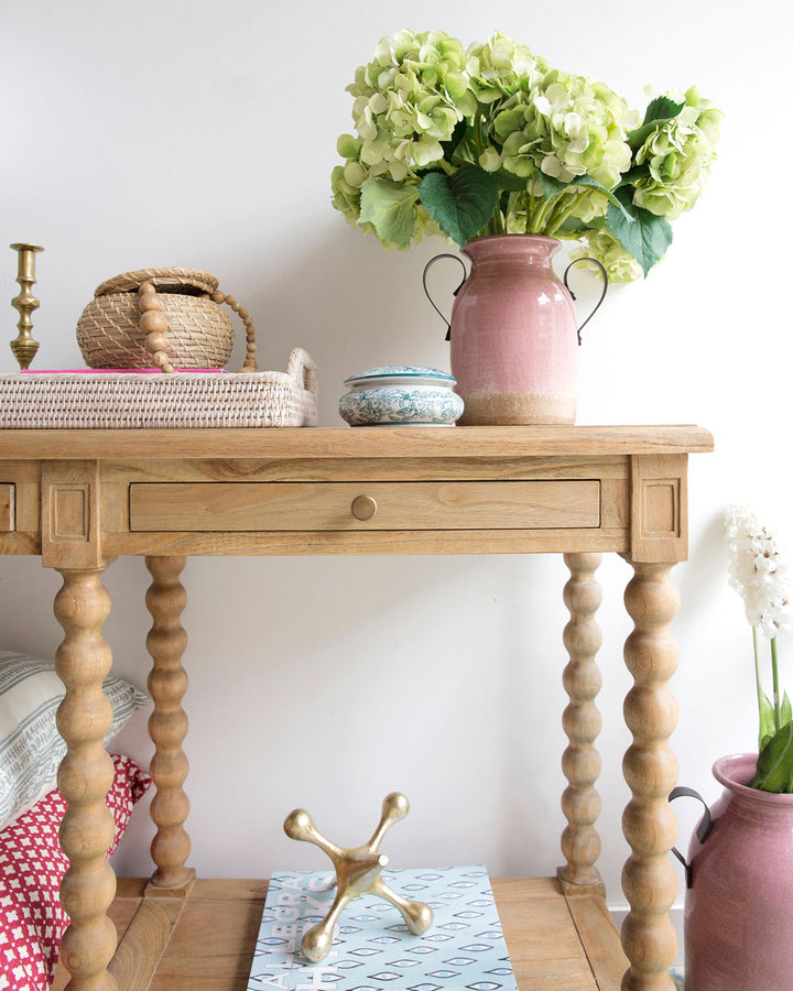 Barley Twist Console- Two Drawers