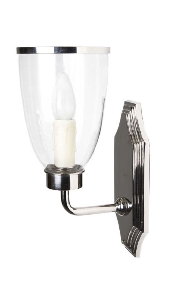 Banks Sconce in Nickel