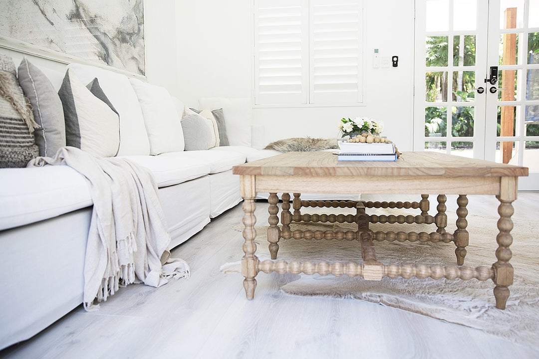 Barley Twist Coffee Table Natural