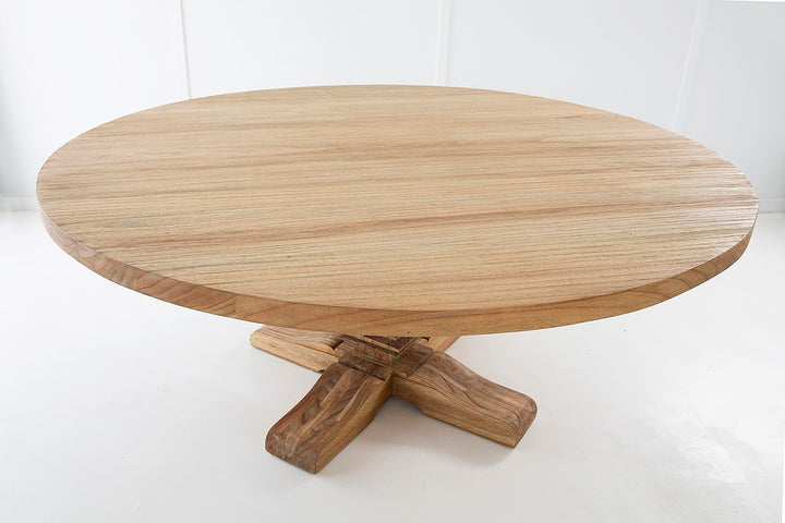 Birds eye view of Grayson Round Dining Table Top