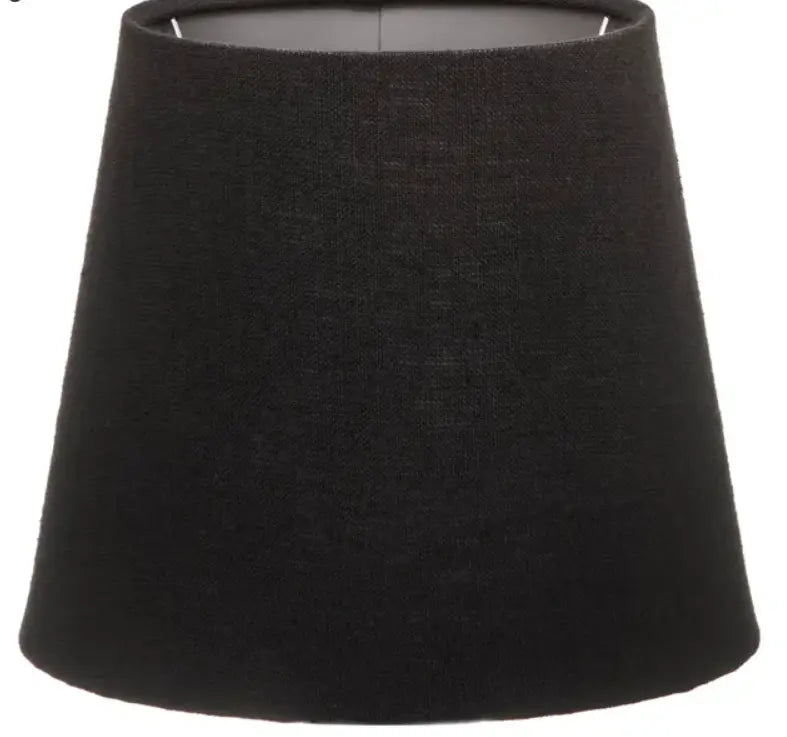 Prescott Chandelier- Bronze & Black Shades Rustic Charm Interiors