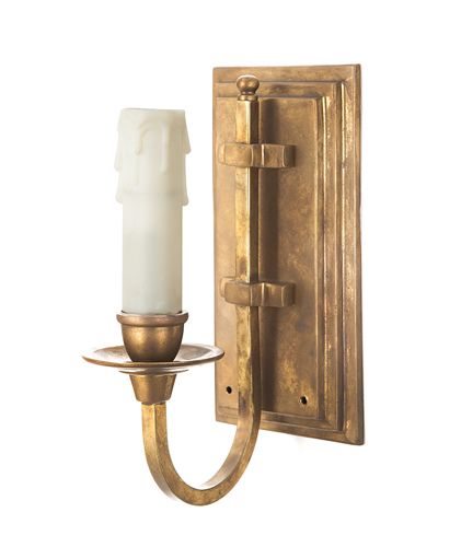 Charleston Sconce in Antique Brass