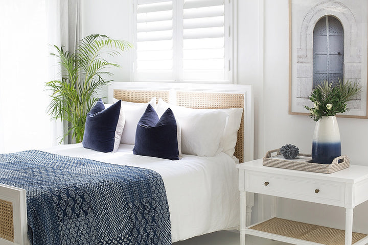 Coralie Nightstand in White