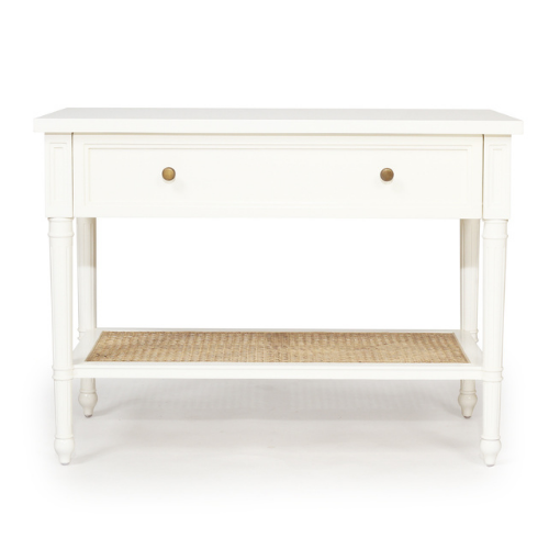 Coralie Nightstand in White