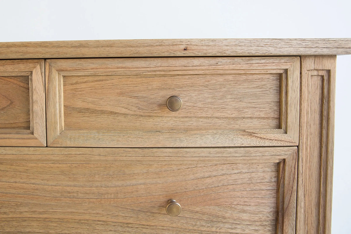 Coralie Tallboy in Weathered Oak Rustic Charm Interiors