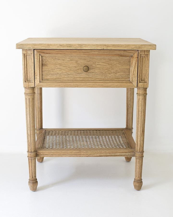 Coralie Bedside in Natural
