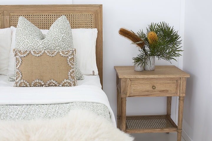 Coralie Bedside in Natural