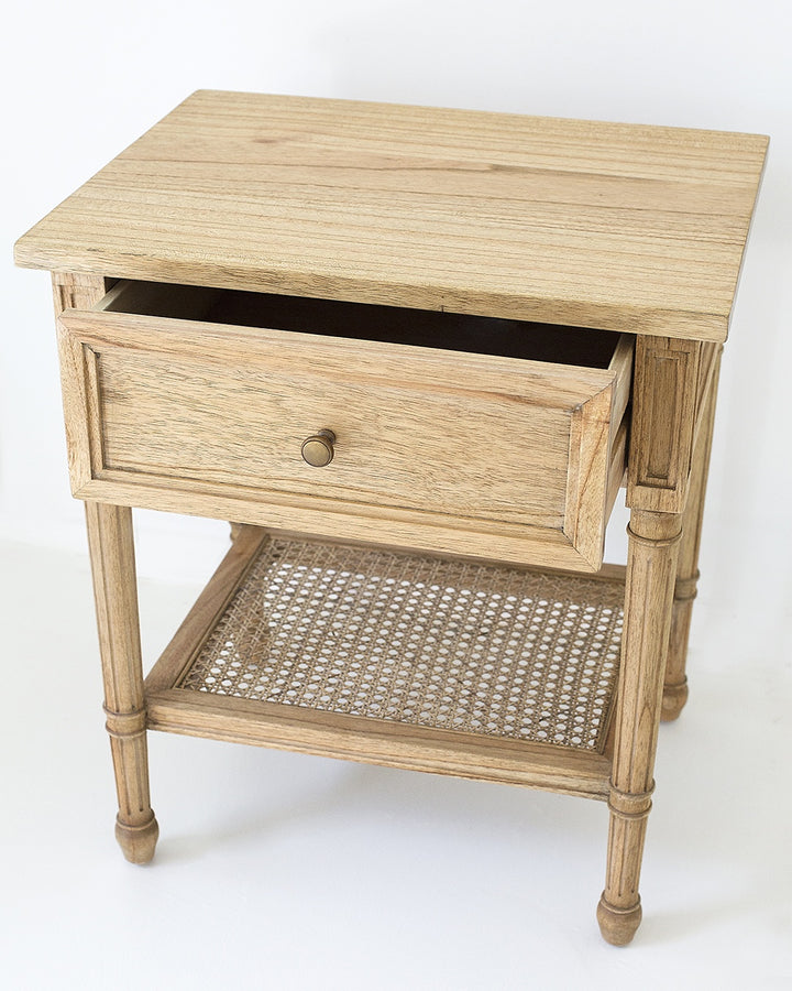 Coralie Bedside in Natural