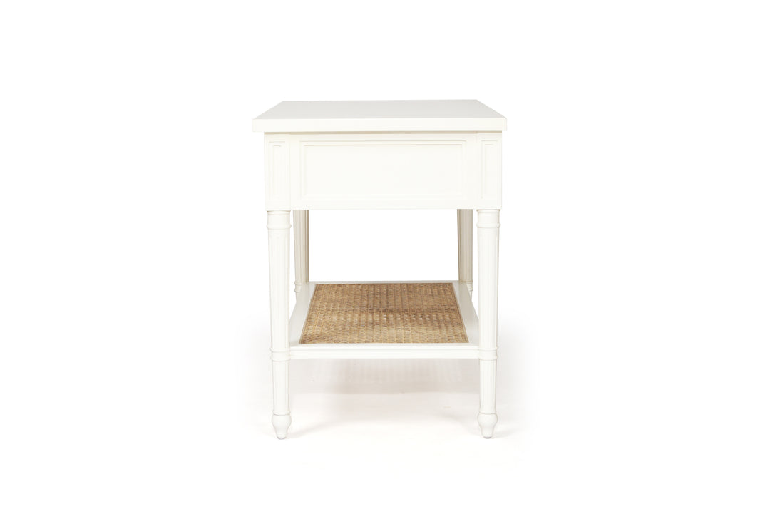 Coralie Nightstand in White