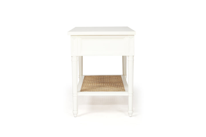 Coralie Nightstand in White
