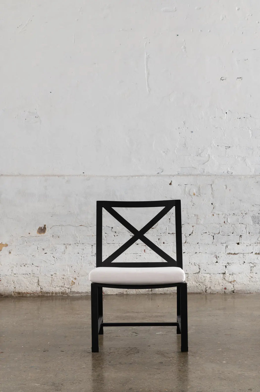 Portofino Outdoor Side Chair - Black