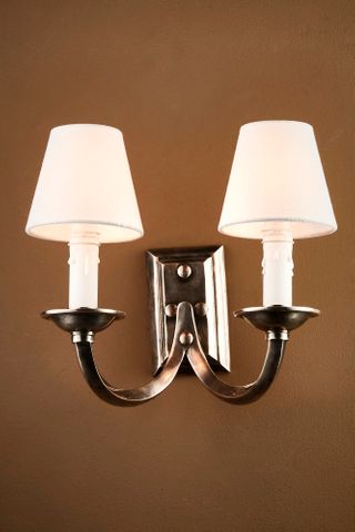 Elise Sconce in Antique Silver
