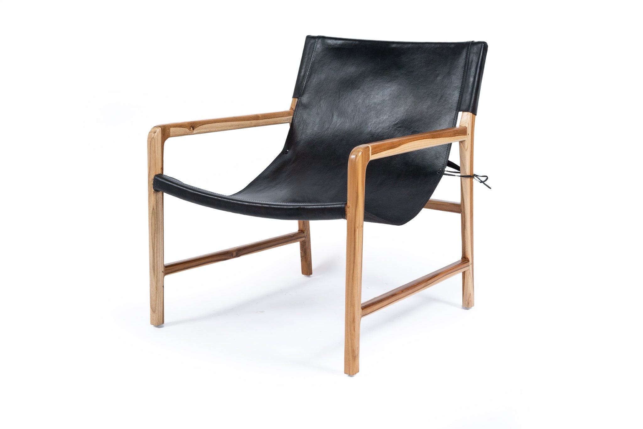 Knox Armchair in Black Rustic Charm Interiors