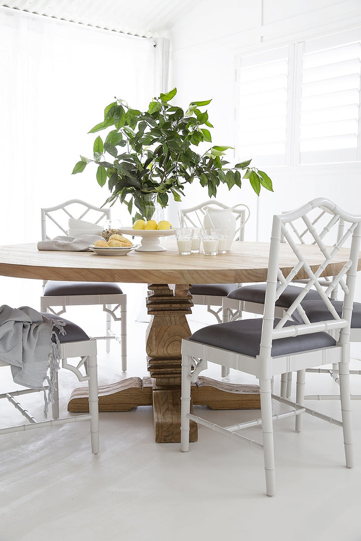 Chippendale Chair in White
