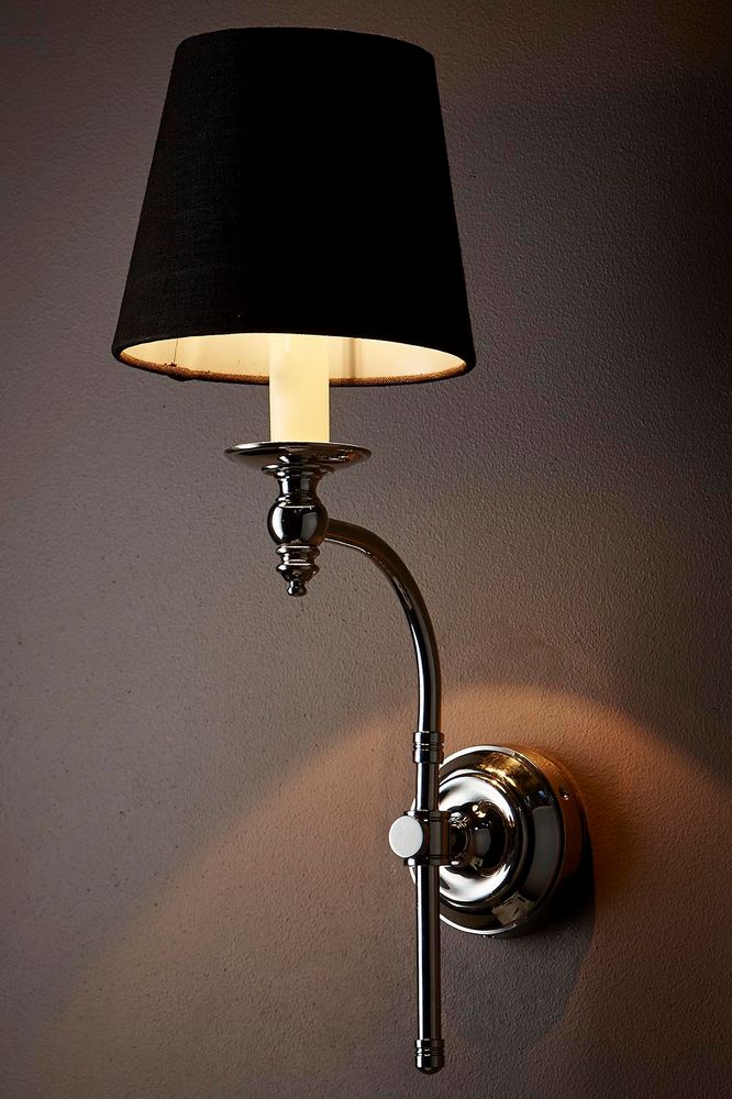 London Wall Sconce in Nickel