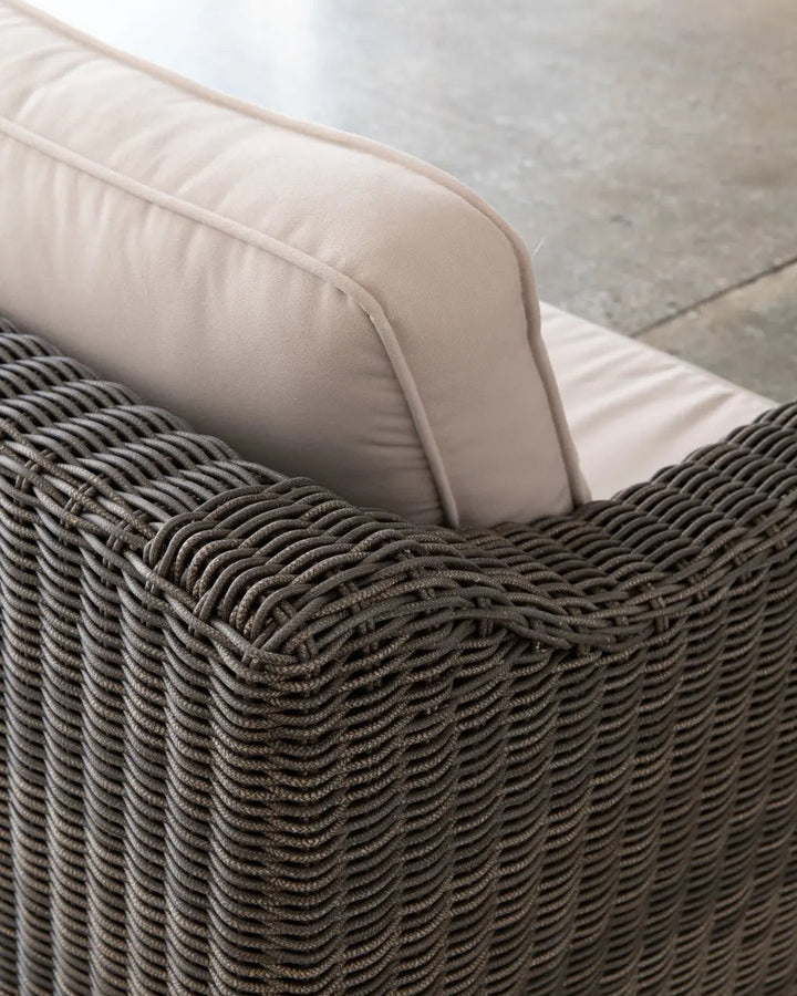 Provence Outdoor Armchair - Espresso - Archive Sale Rustic Charm Interiors