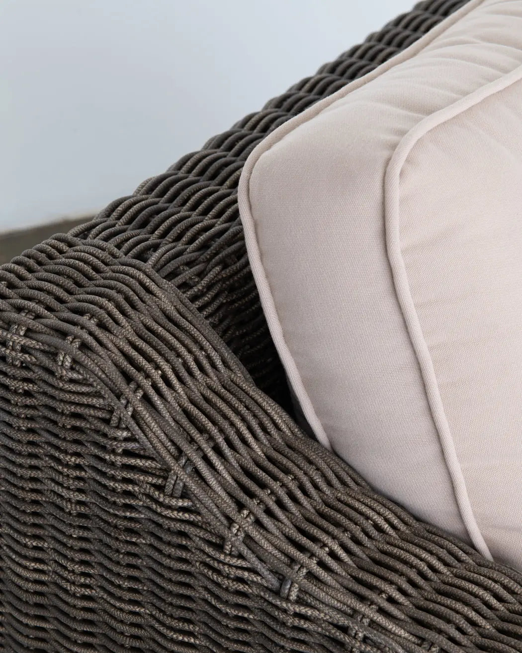 Provence Outdoor Armchair - Espresso - Archive Sale Rustic Charm Interiors