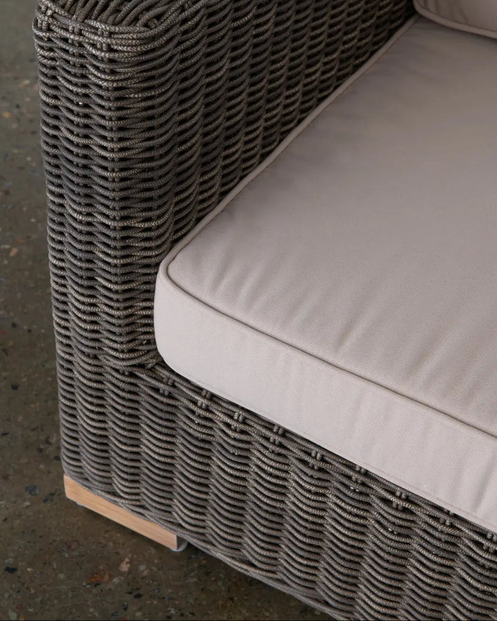 Provence Outdoor Armchair - Espresso - Archive Sale Rustic Charm Interiors