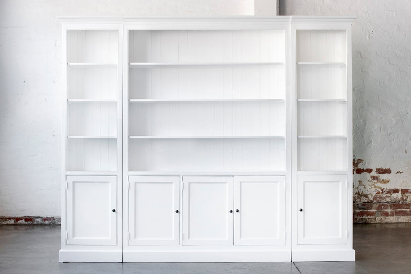 Grayson Bookcase - Polar White