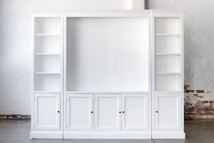Grayson TV Entertainment Unit  - Polar White