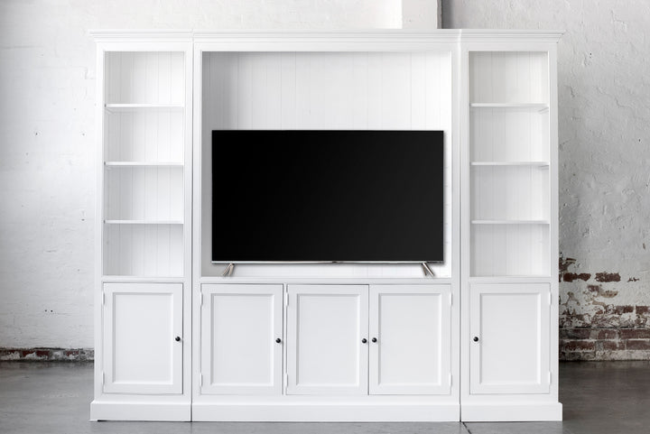 Grayson TV Entertainment Unit  - Polar White