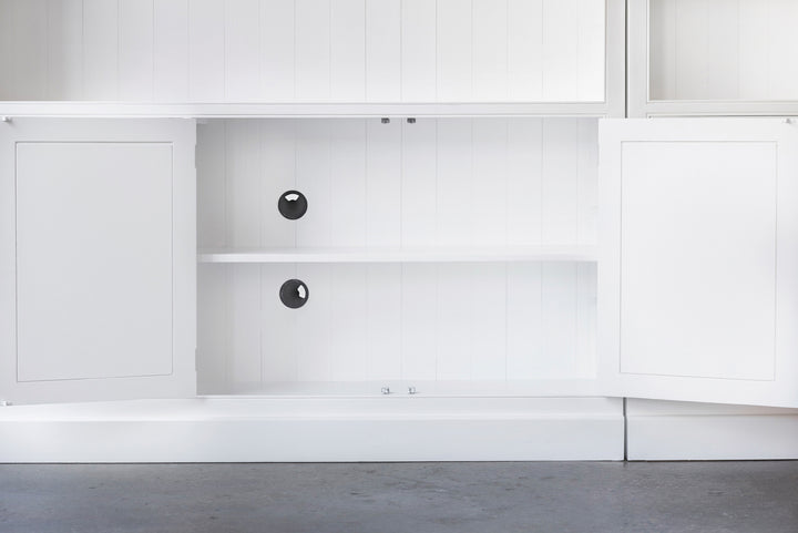 Grayson TV Entertainment Unit  - Polar White