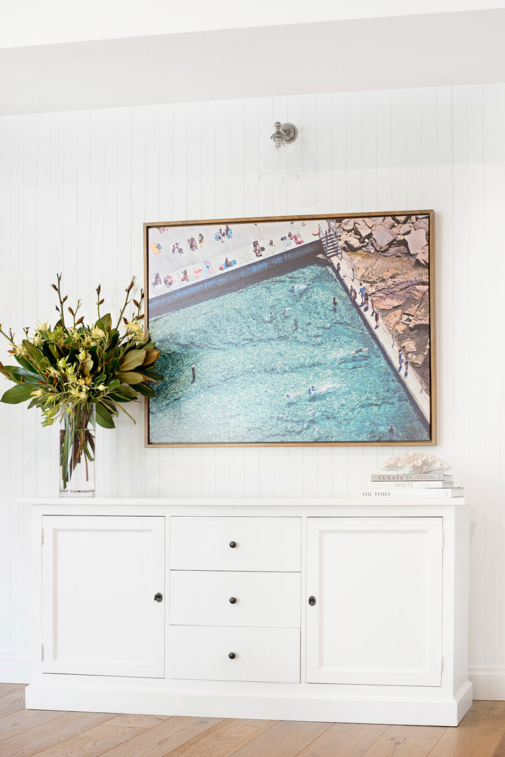 New England Buffet - Polar White