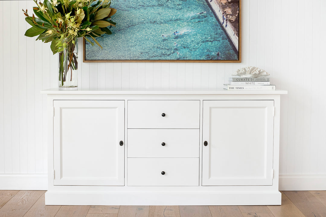 New England Buffet - Polar White