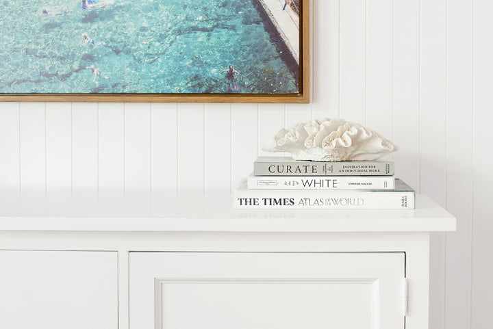 New England Buffet - Polar White