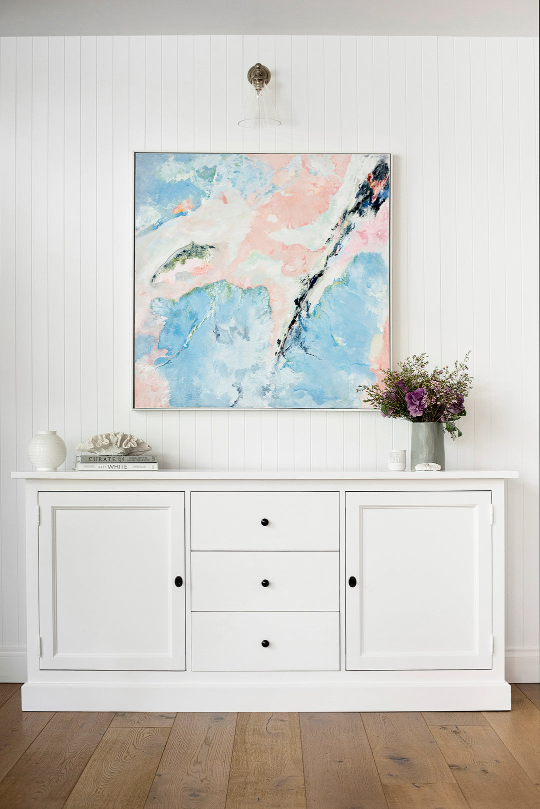 New England Buffet - Polar White