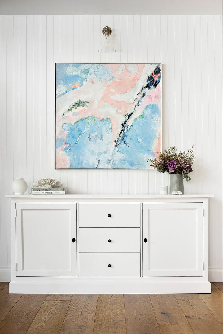 New England Buffet - Polar White