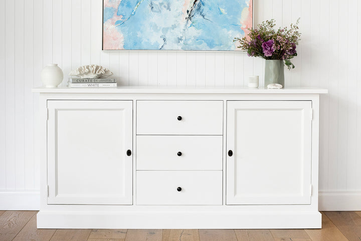 New England Buffet - Polar White