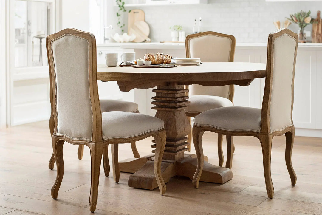 Round Rustic Dining Set Modern Rustic Round Dining Table And Chairs Sunpan Elina Rustic Lodge