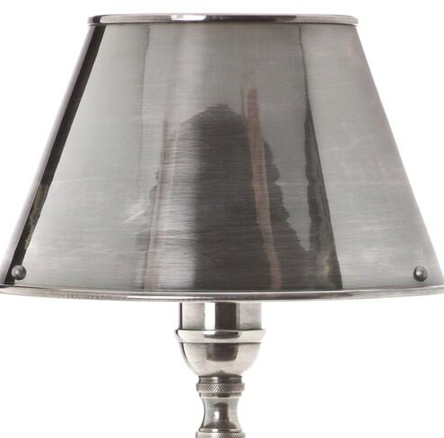 Brentwood Lamp in Antique Silver