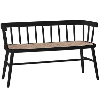 Shelby Bench- Black
