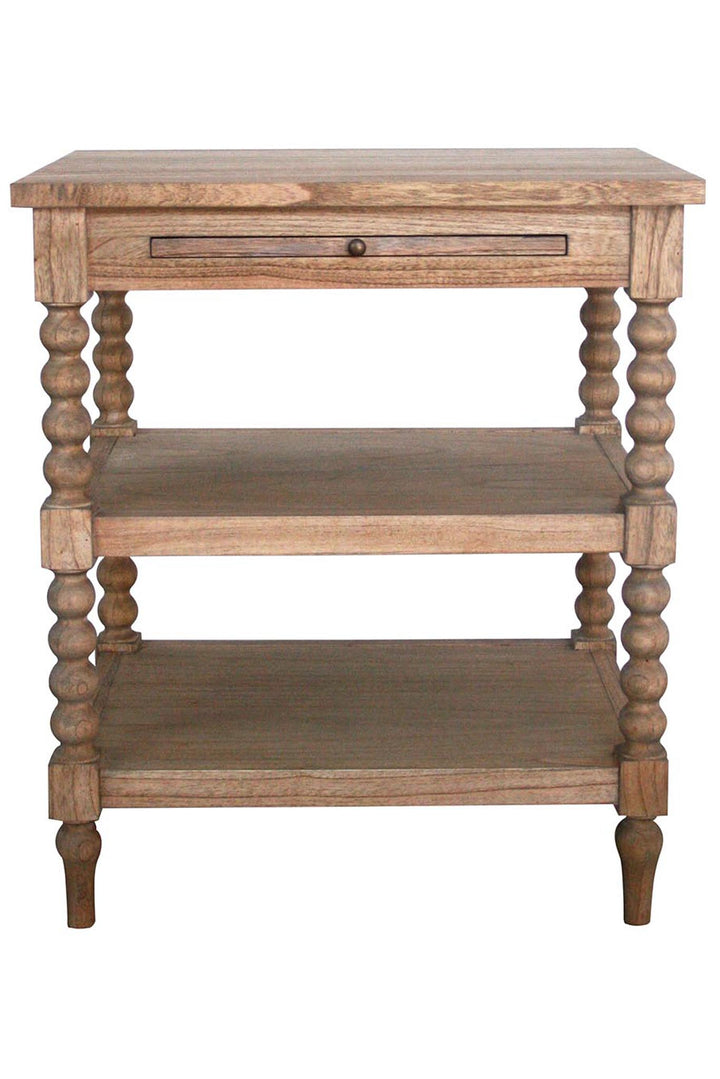 Barley Twist Bedside in Natural
