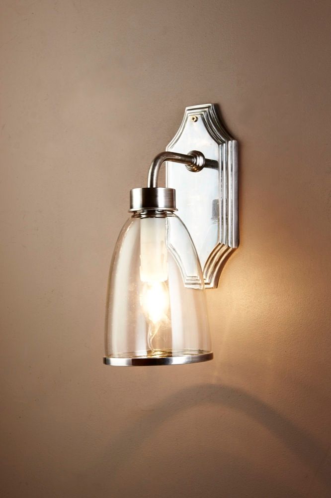 Banks Sconce in Antique Silver
