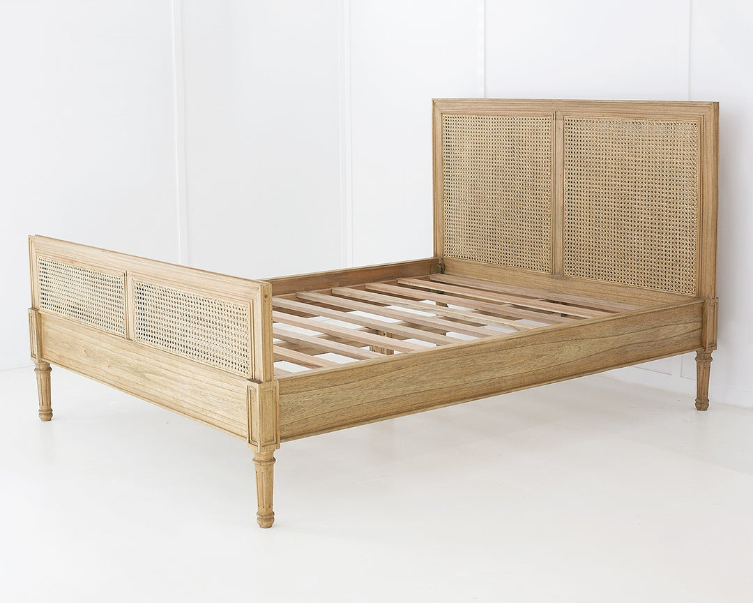 Coralie Bed in Natural - Queen