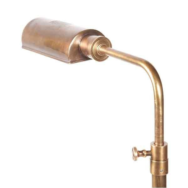 Brooks Floor Lamp in Brass