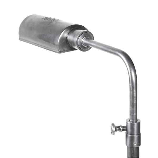 Brooks Floor Lamp in Antique Silver