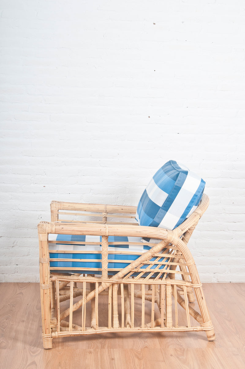 Side profile of Cane Armchair